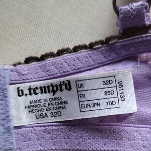 b.tempt'd By Wacoal Lavender Bra